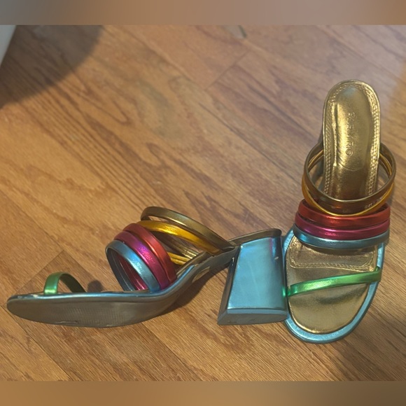 Farm Rio Luxury Rainbow Sandals - size 7 - Picture 6 of 8